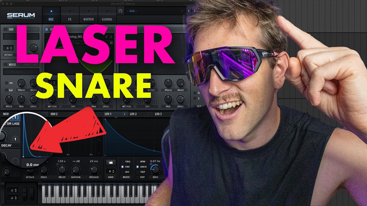 Psytrance Laser Zap Snare FX