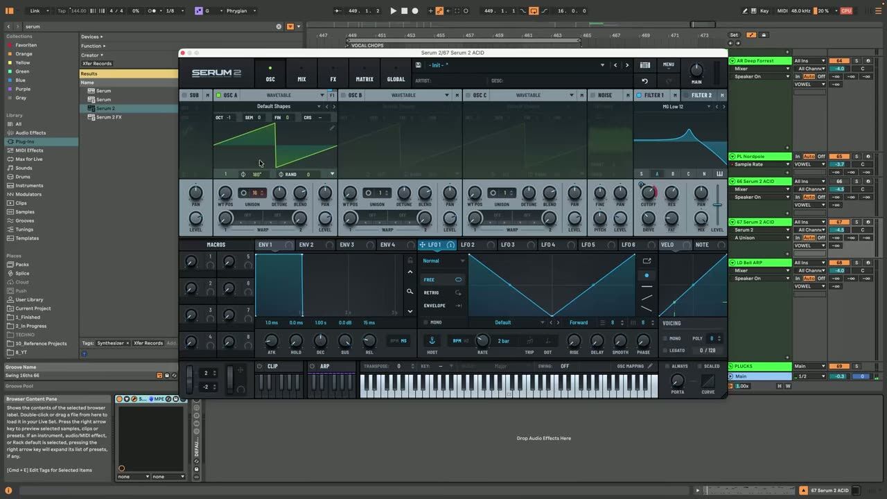 The full acid patch breakdown — screenshot from the video