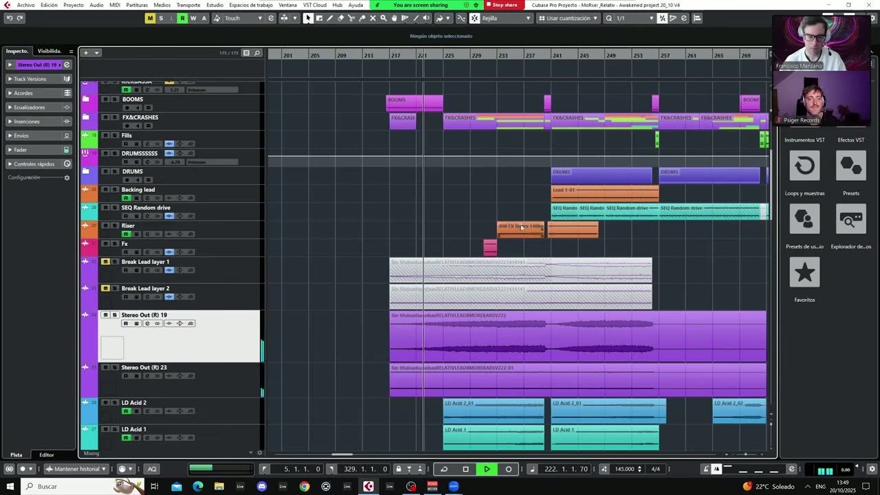 The break: setting the stage — screenshot from the video