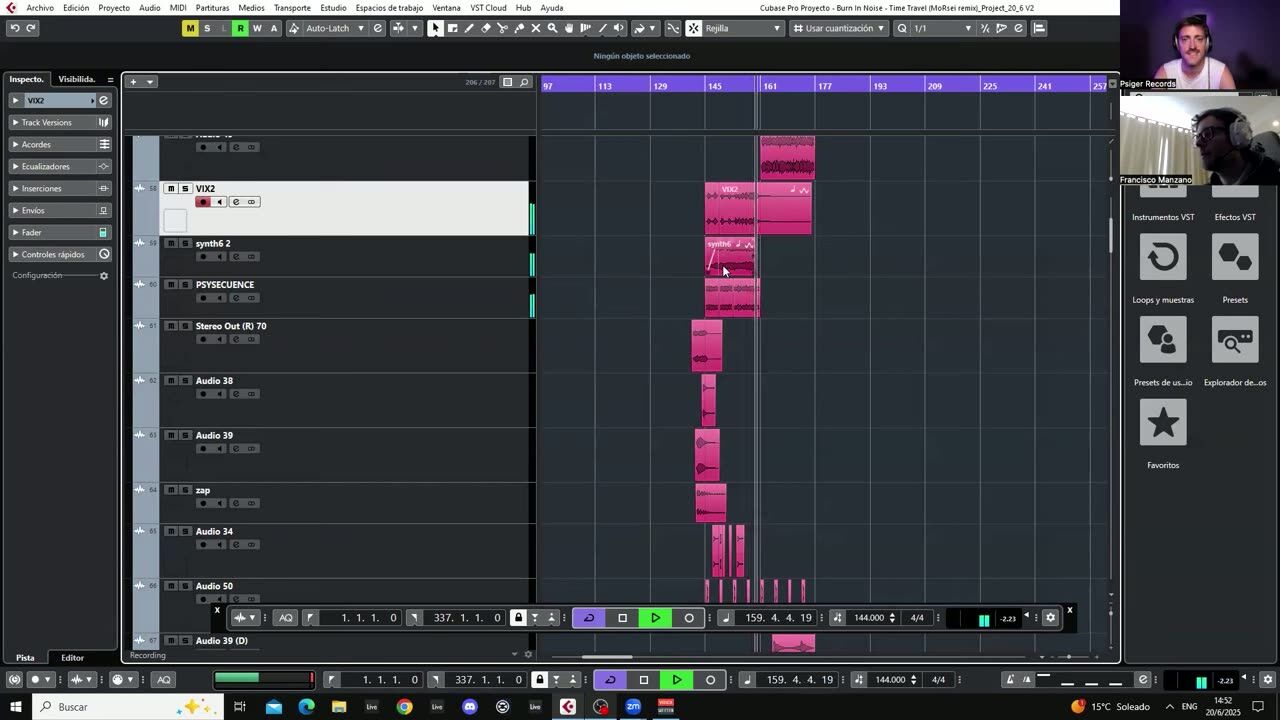 What a grid section is — screenshot from the video
