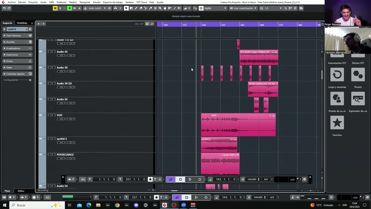 How much repetition is too much — screenshot from the video