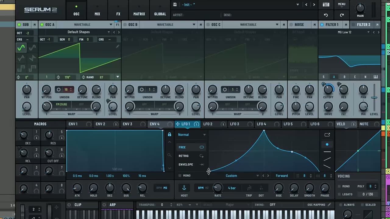 FM from the sub — screenshot from the video