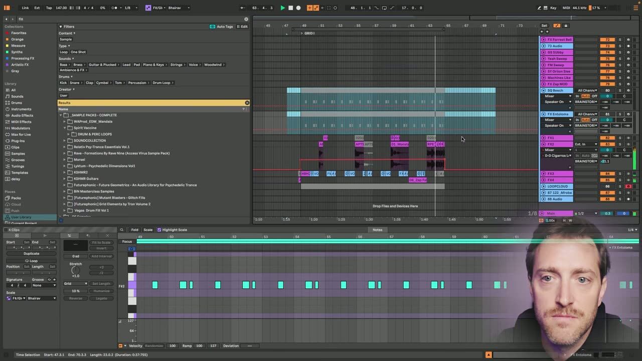 Grids that groove start with rhythm — screenshot from the video