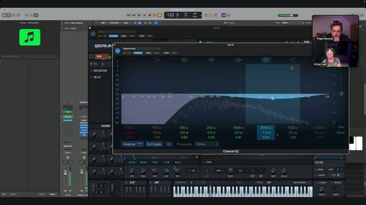 Building leads and textures — screenshot from the video