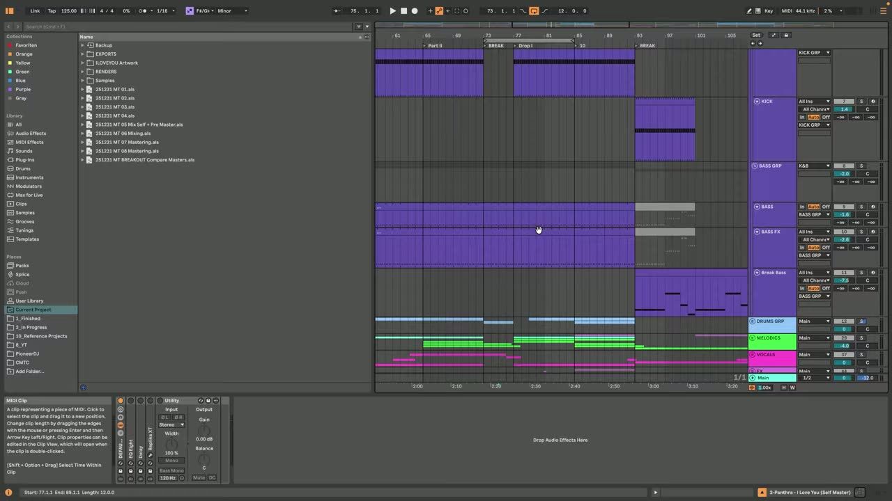 Restraint: let elements breathe — screenshot from the video