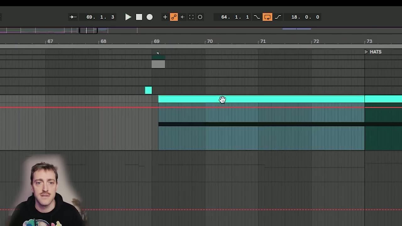 Blend over elements — screenshot from the video