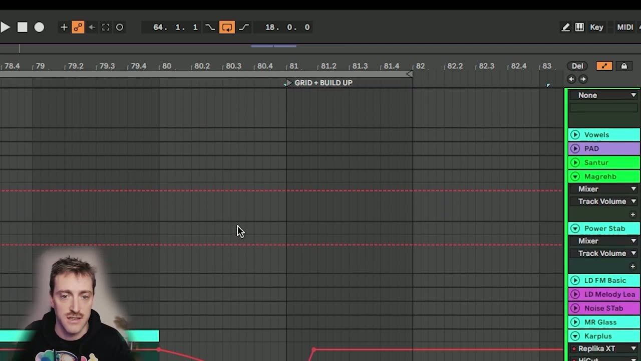 Use filtering to shape the flow — screenshot from the video