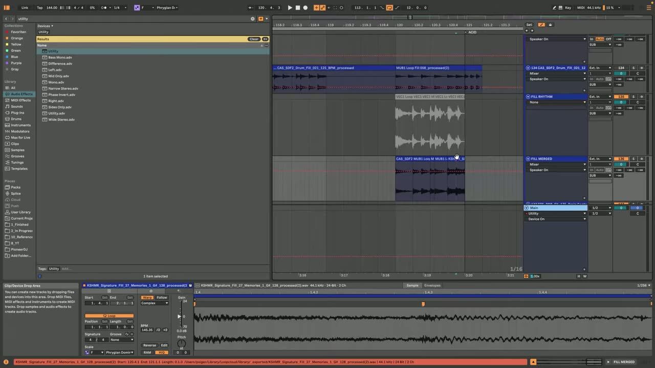 Blend fills for better transitions — screenshot from the video