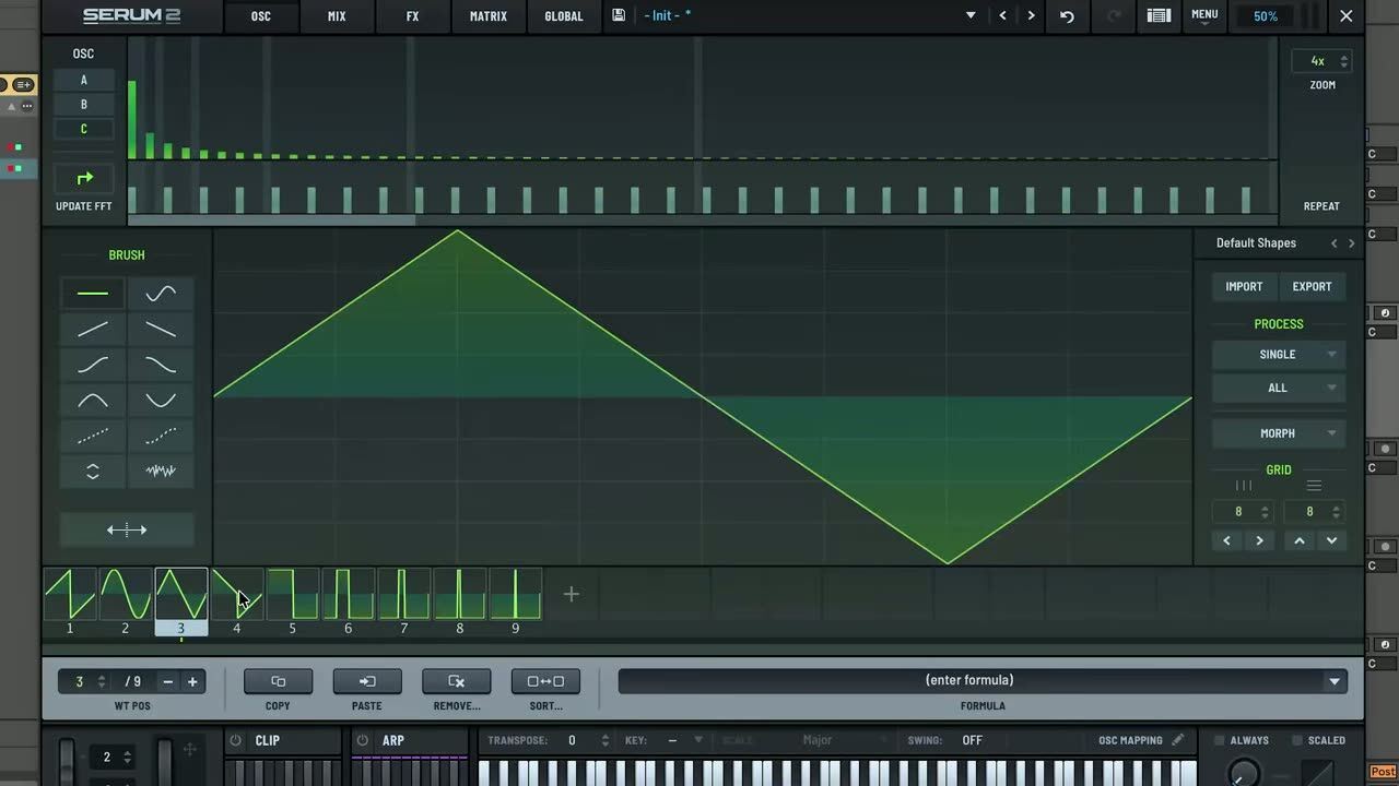 What a wavetable is — screenshot from the video