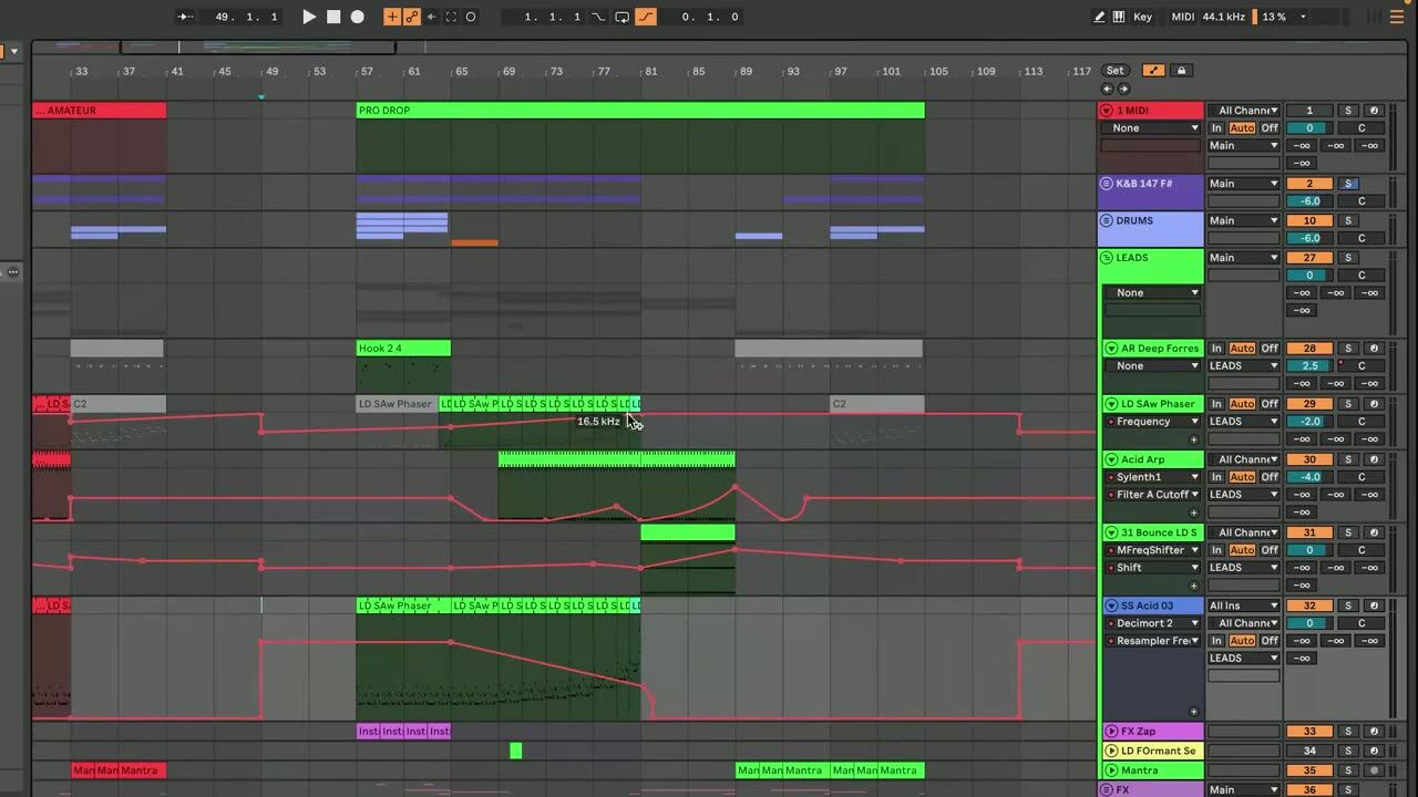 Why your build-ups kill your drops — screenshot from the video