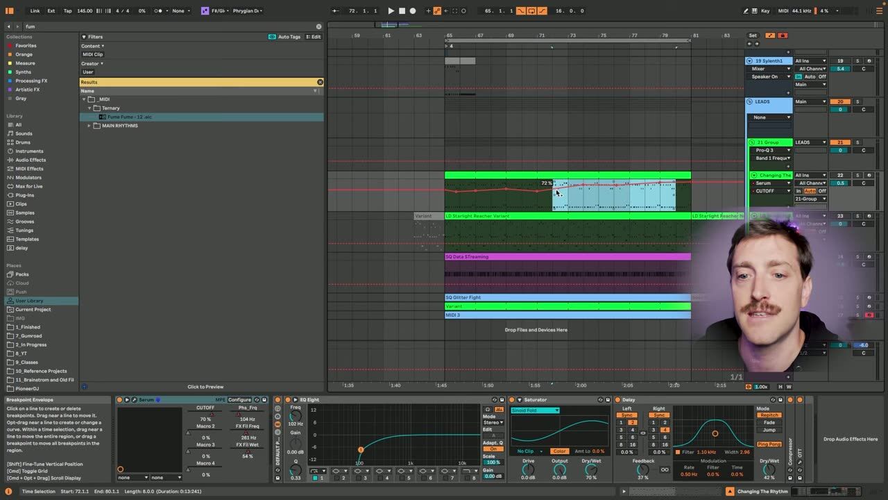 Automation for movement — screenshot from the video